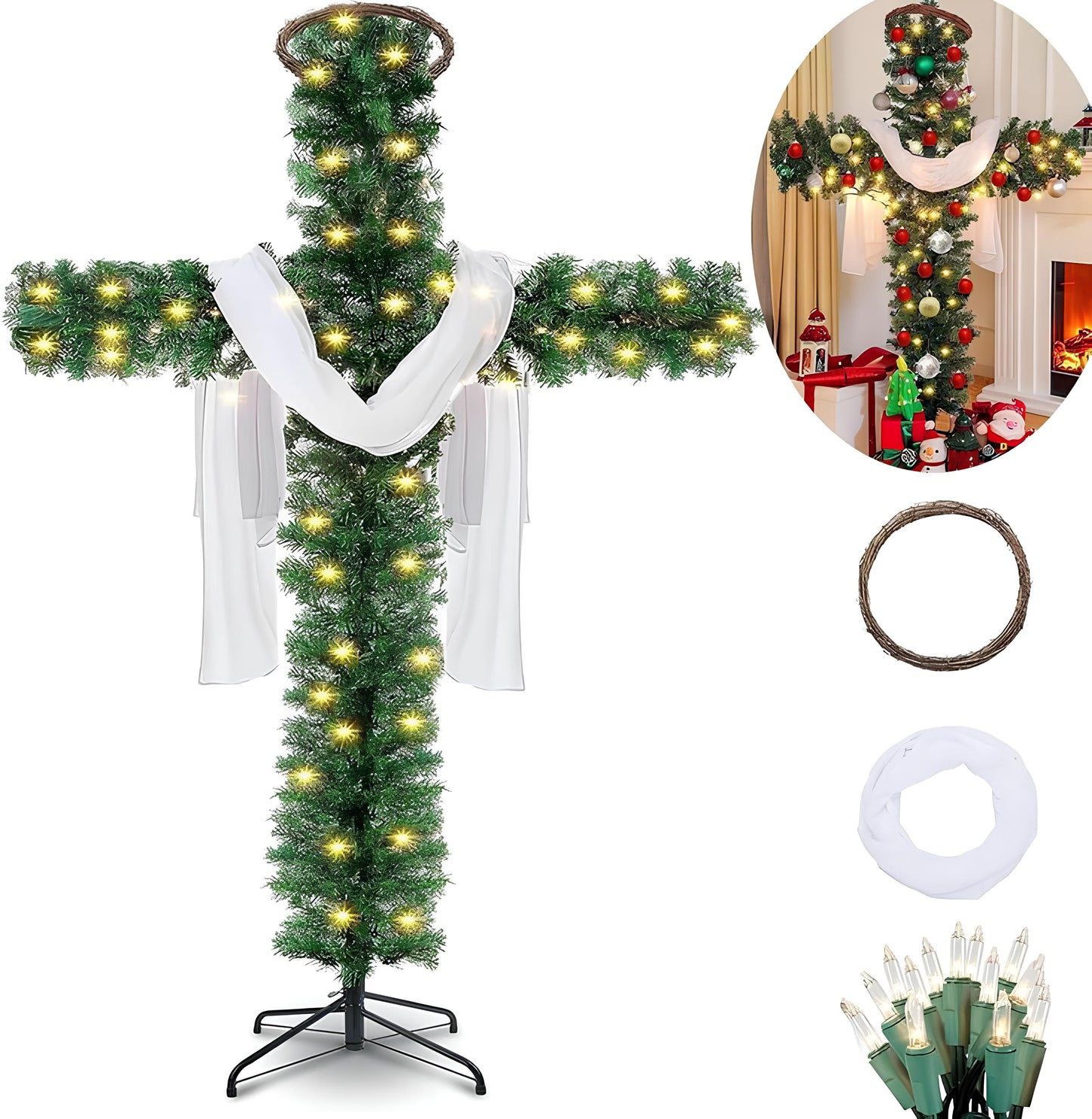 The Reedem Tree - the light of Christ shining through your home.